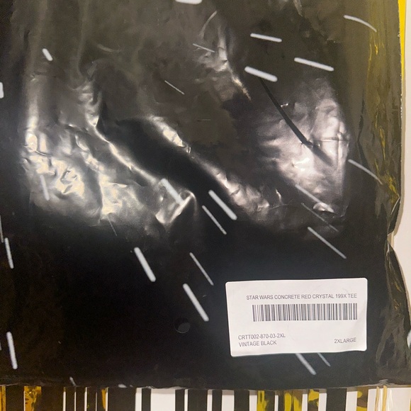 CIVIL REGIME X DARC SPORT X STAR WARS RED CRYSTAL LIGHT SABER SHIRT - Picture 7 of 9